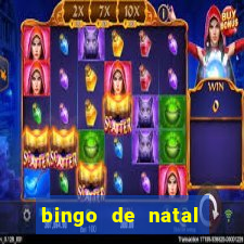 bingo de natal para imprimir gratis