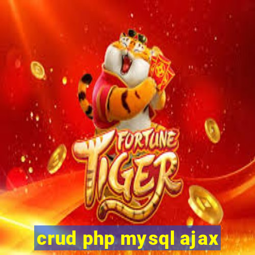 crud php mysql ajax