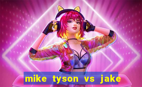 mike tyson vs jake paul assistir online