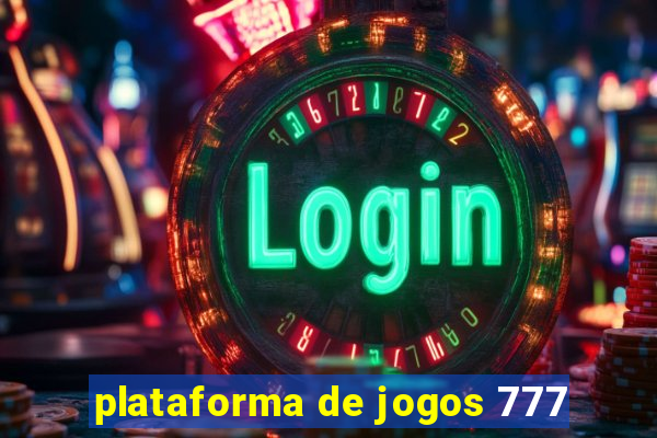 plataforma de jogos 777