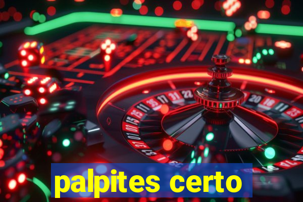 palpites certo