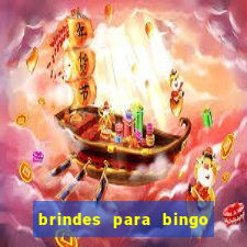 brindes para bingo de empresa