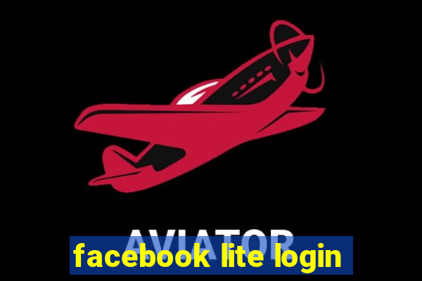 facebook lite login