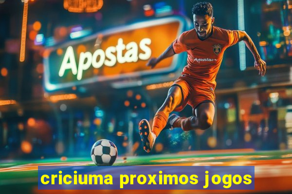 criciuma proximos jogos