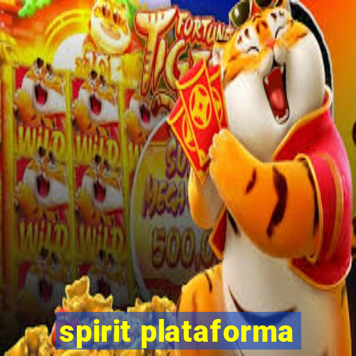 spirit plataforma