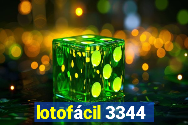 lotofácil 3344