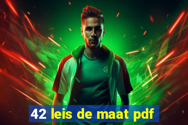 42 leis de maat pdf