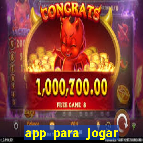 app para jogar jogo do bicho