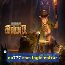 nu777 com login entrar